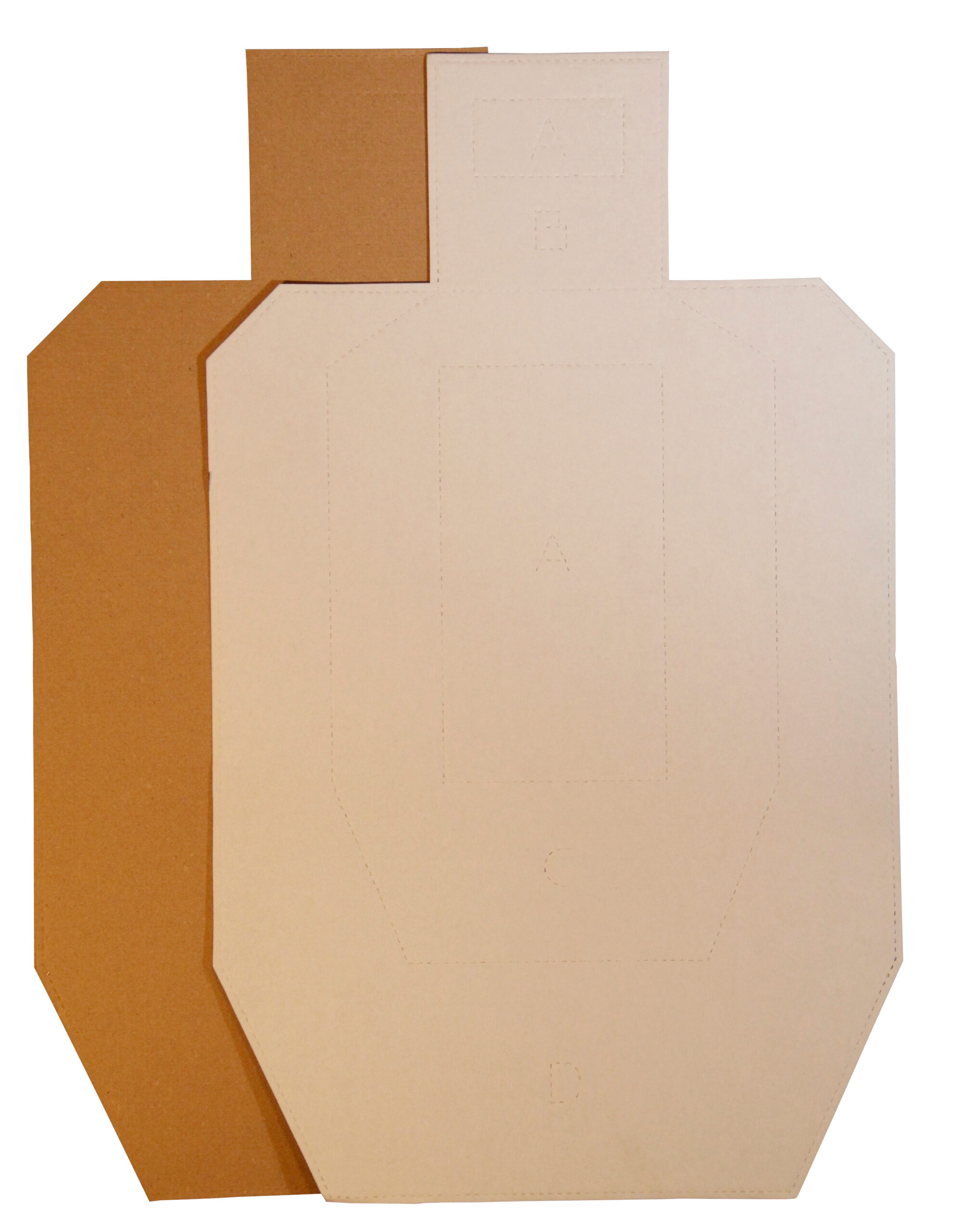 IPSC METRIC TARGETS WHITE-BROWN - 100 pcs + TARGET PATCHES 5 IPSC METRIC TARGETS WHITE-BROWN - 100 pcs + TARGET PATCHES - Image 5