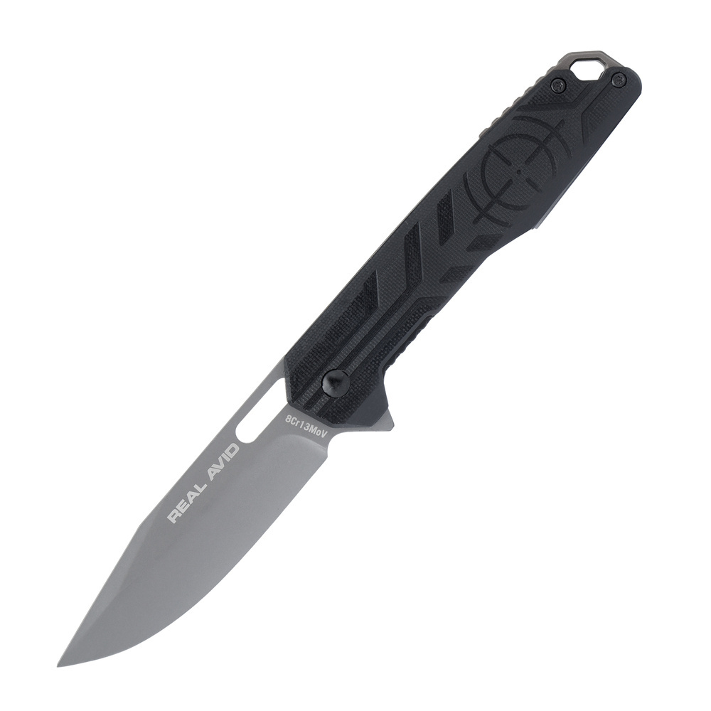 Real Avid - taskunuga EDC RAV-7 - G10 - Must - AVRAV7 1 Real Avid - Folding Knife EDC RAV-7 - G10 - Black - AVRAV7