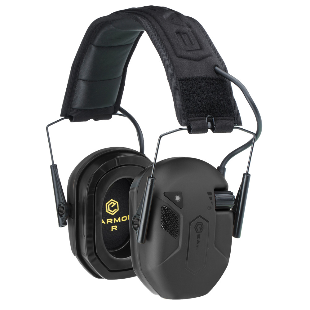 Earmor - aktiivklapid M300T - mürasummutus 23 dB - Bluetooth 5.4 - must - M300T-BLK 1 Earmor - Active Hearing Protectors M300T - NRR 23 dB - Bluetooth 5.4 - Black - M300T-BLK