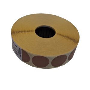 Märklehe kleepsud Heavy-Duty-tugeva liimiga-22mm-2000tk-Pruun