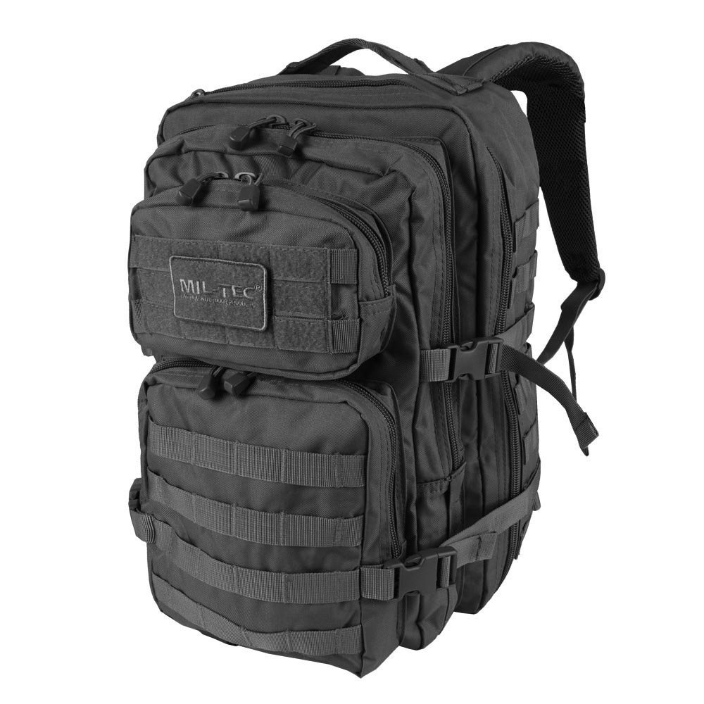 Mil-Tec - Suur patrullkott 36L- Must - 14002202 1 Mil-Tec - Large Assault Pack - Black - 14002202