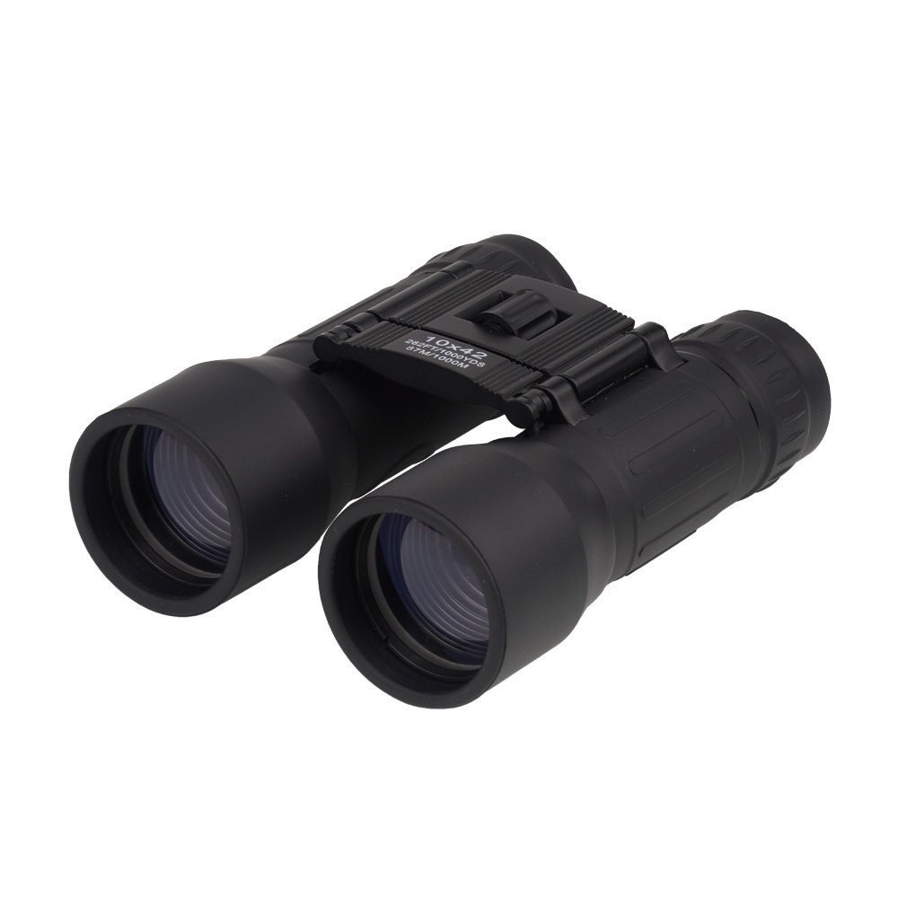 Mil-Tec - Binokkel 10x42 koos kotiga - Must - 15703002 1 Mil-Tec - Binoculars 10x42 with pouch - Black - 15703002
