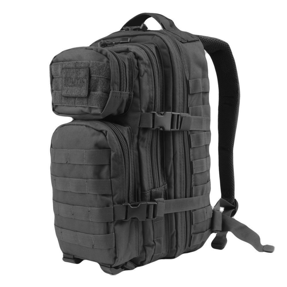 Mil-Tec - Väike Patrull Seljakott 20L - Must - 14002002 1 Mil-Tec - Small Assault Pack - Black - 14002002