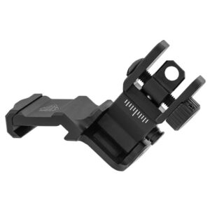UTG - Accu-Sync Folding Rear Sight Offset - Black - MT-945