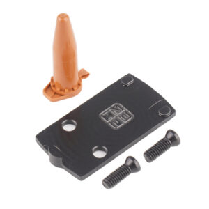 2BME - Mounting Plate for Glock Slimline MOS 43X/48 for Holosun 407K/507K - Black - 2BME038