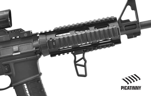 UTG - üliõhuke Picatinny esikäepide - must - MT-FGP01X 3 UTG - üliõhuke Picatinny esikäepide - must - MT-FGP01X - Image 3