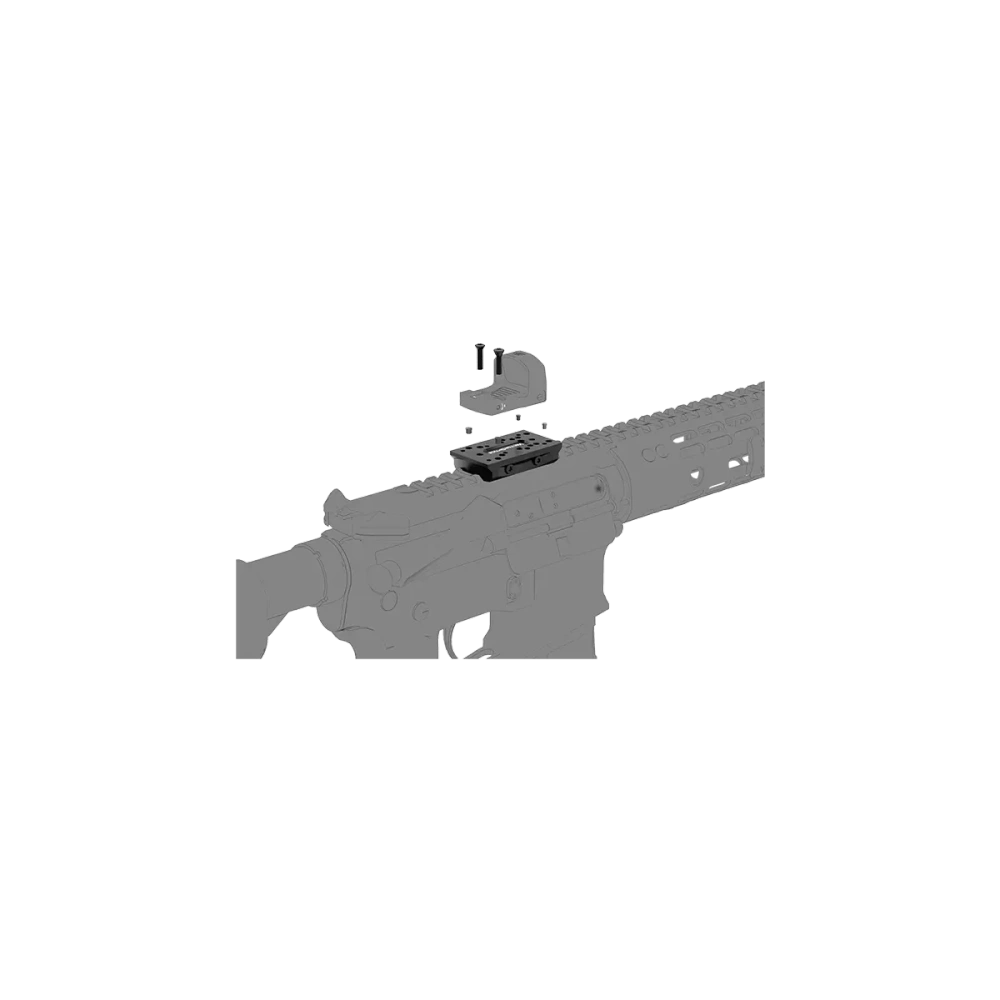 Vector Optics - Adapterkinnitus MOJ/RMR/MGT/TEK/GIN Dovetail 11 mm siinile - must - SCFRM-30 6 Vector Optics - Adapterkinnitus MOJ/RMR/MGT/TEK/GIN Dovetail 11 mm siinile - must - SCFRM-30 - Image 6