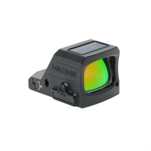 Holosun - Avatud Kollimaator HE407C X3 - 2 MOA Punaäpp - Päikesepaneel - Must - HE407C-X3-RD