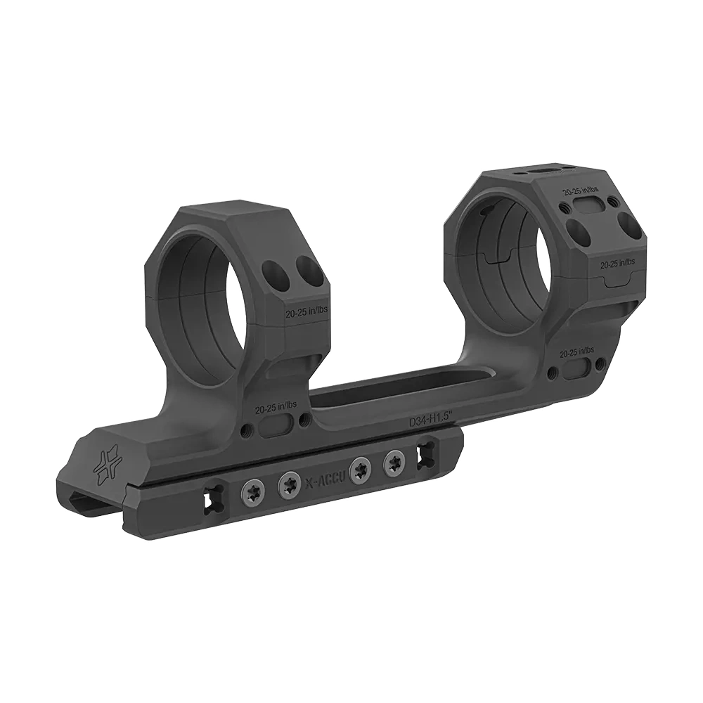 Vector Optics - One-Piece Scope Mount X-MOD - Medium - 34 mm - Picatinny - Black - XASR-3476 1 Vector Optics - One-Piece Scope Mount X-MOD - Medium - 34 mm - Picatinny - Black - XASR-3476