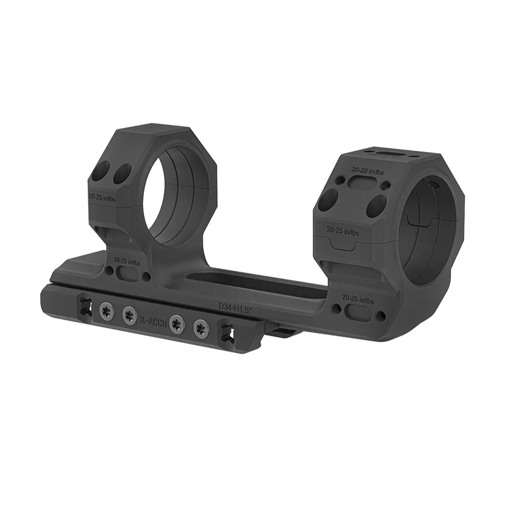 Vector Optics - One-Piece Scope Mount X-MOD - Medium - 34 mm - Picatinny - Black - XASR-3476 12 Vector Optics - One-Piece Scope Mount X-MOD - Medium - 34 mm - Picatinny - Black - XASR-3476 - Image 12