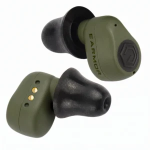 Earmor - kõrvasisesed aktiivklapid M23T - NRR 25 dB - Bluetooth 6.0 - roheline - M23T-AI-FG